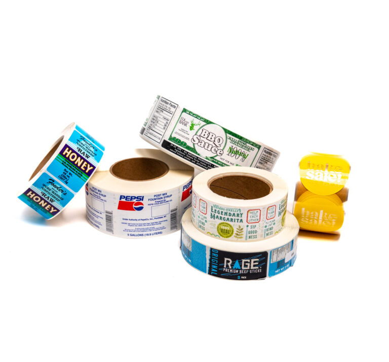 Custom Roll Labels example.