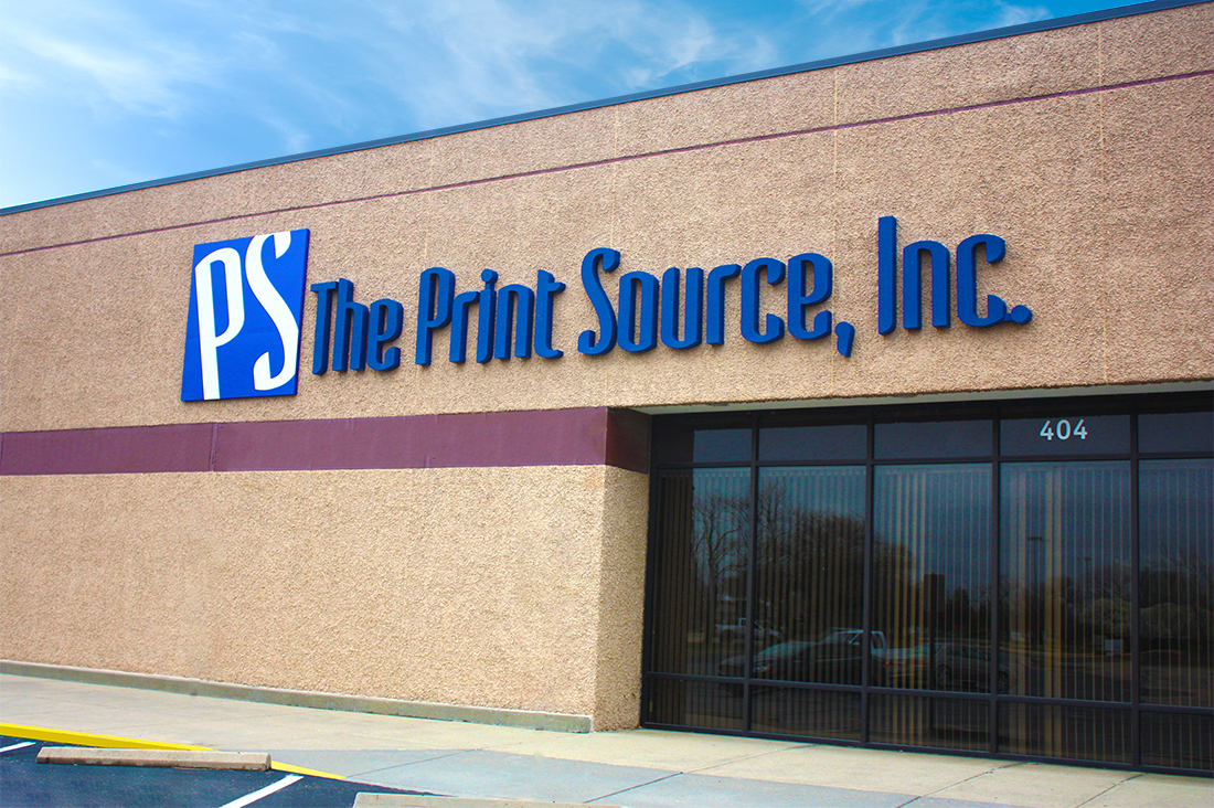 Building Front for The Print Source, Inc.