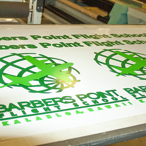 Business printing for Barbers Point Flight School