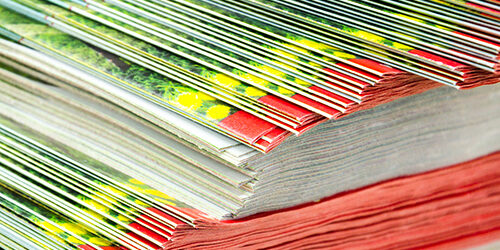 Catalogs fanned out